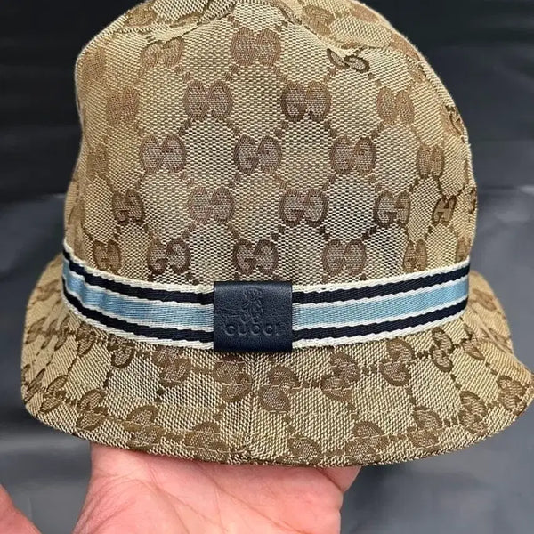 [BUNJANG] Gucci GG Logo Bucket Hat (Women's) / 여) 구찌 GG 로고 버킷햇