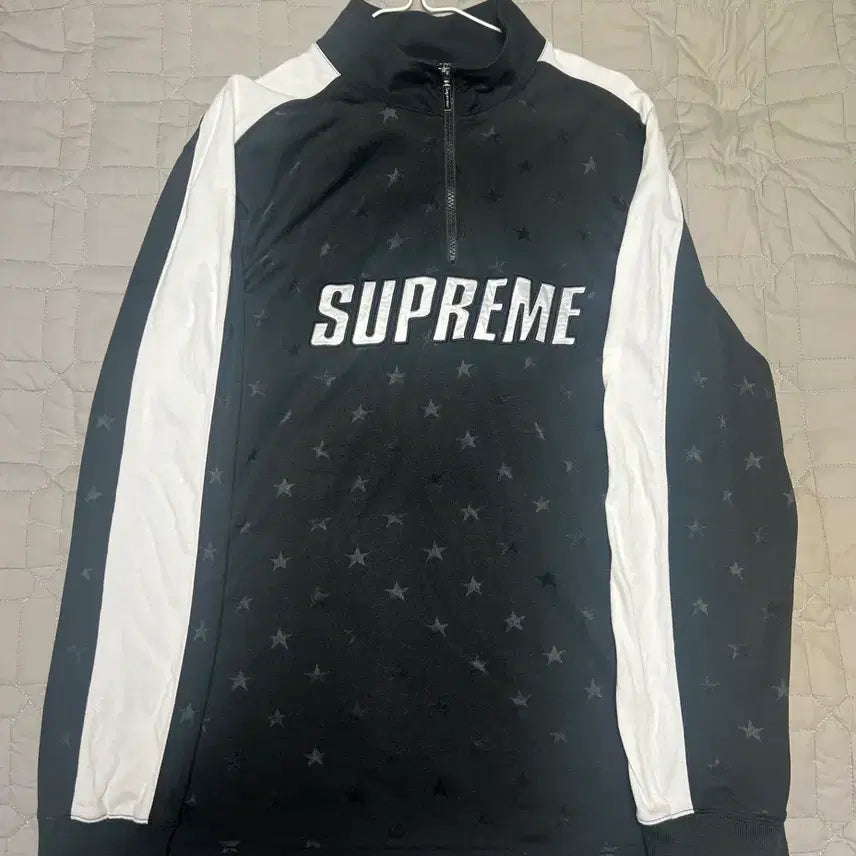 [BUNJANG] Supreme 18FW Track Half Zip Pullover Black / [XL]슈프림=Supreme 트랙 하프 집업 풀오버 블랙 18FW