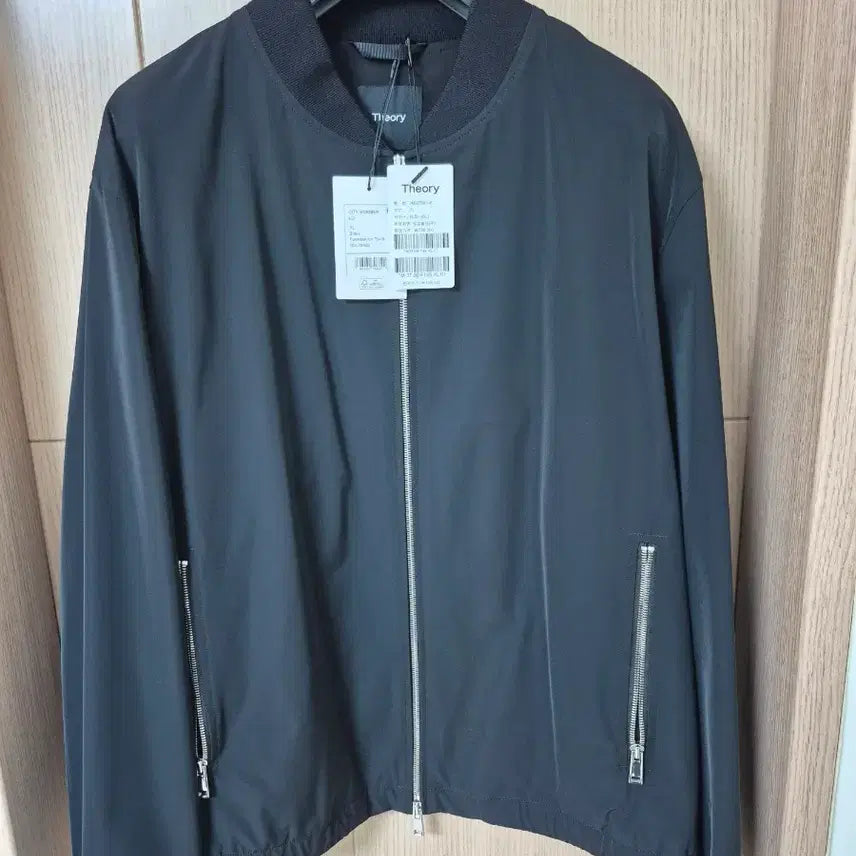 [BUNJANG] Theory 23FW Foundation Twill City Bomber Jacket Black / [XL]띠어리 23fw 파운데이션 트윌 시티 봄버 자켓 블랙