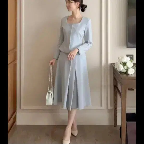 [BUNJANG] Morirum Square Neck Jacket / 모리룸 스퀘어넥 자켓