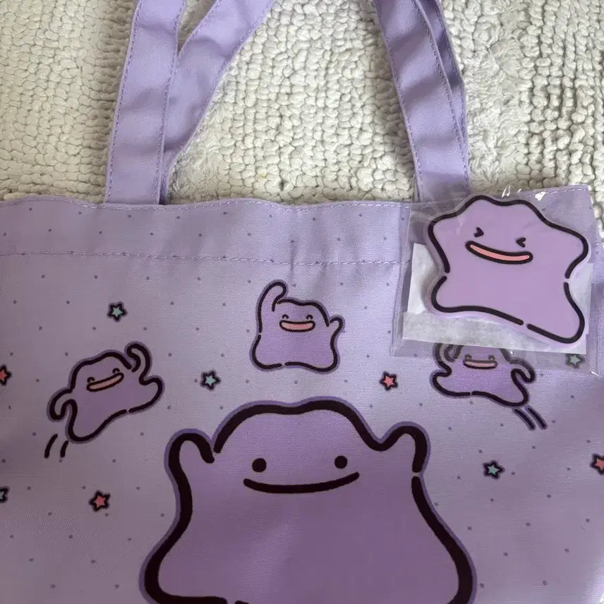 [BUNJANG] Colorgram Metamon Eco Bag with Mirror / 컬러그램 메타몽 에코백,거울