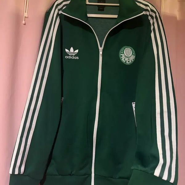 [BUNJANG] Adidas Palmeiras Firebird Track Top Green / 아디다스져지 아디다스 팔메이라스 트랙탑 그린 불꽃 파이어버드 집업 대장