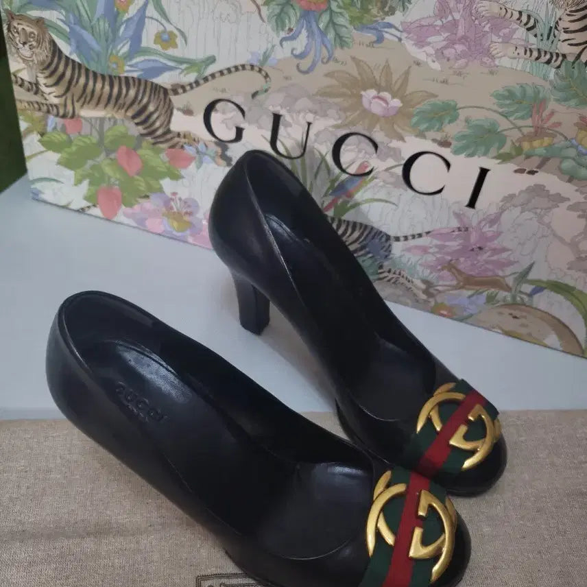 [BUNJANG] Gucci Interlocking Pumps / 구찌 인터로킹 펌프스