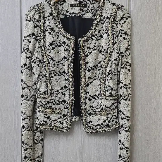 [BUNJANG] EGOIST Tweed Jacket (Size 44-55) / EGOIST 에고이스트 트위드 자켓 (44~55)