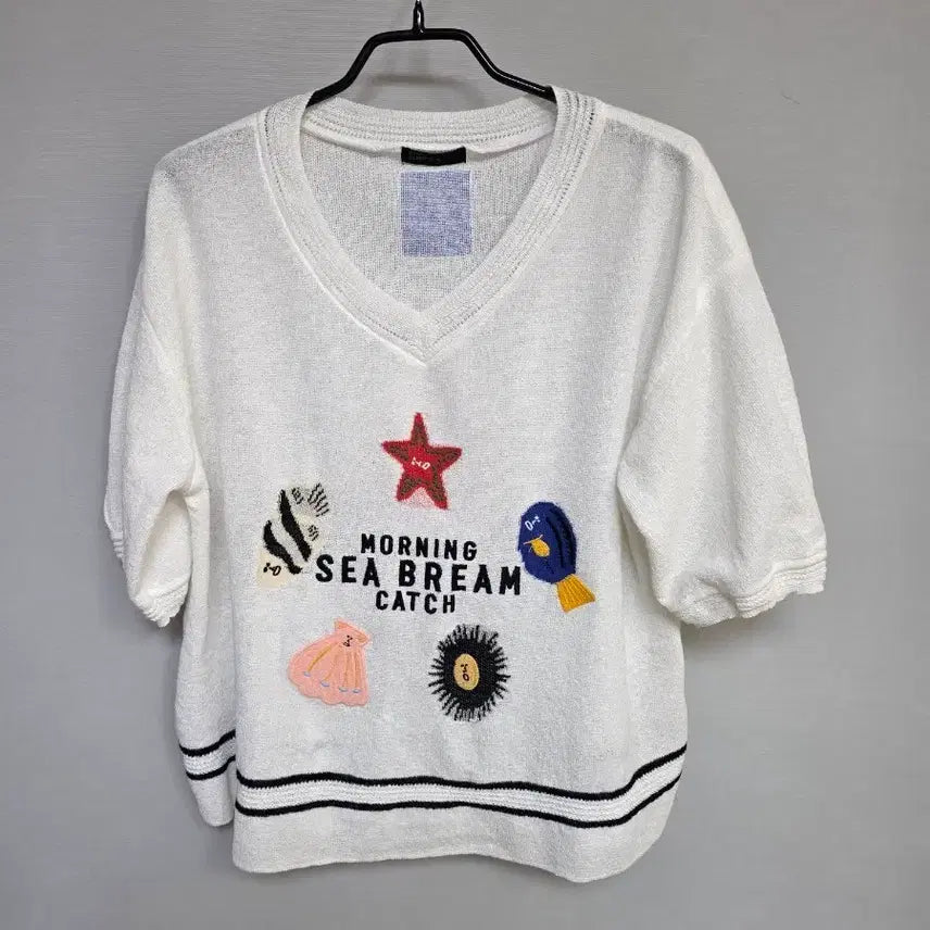 [BUNJANG] Benetton Mohair Blend Knit (Free Size) / 베네통 마혼방 니트 프리사이즈