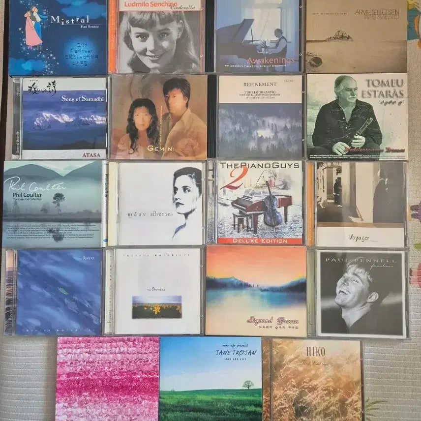 [BUNJANG] New Age & Instrumental Performance Music Collection 19 CDs / 뉴에이지 연주 음악 CD 음반 모음 일괄