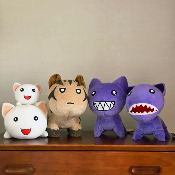 [BUNJANG] Azumanga Daioh Cat Plush Bundle Set (with Tags) / (일괄+서비스)아즈망가대왕 고양이 인형 4마리(택O)