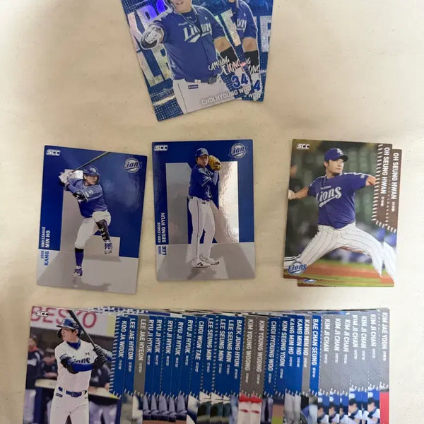 [BUNJANG] 2026 KBO Official Collection Card - Samsung Lions / 2026 KBO 오피셜 컬렉션카드 (삼성 라이온즈) 판매