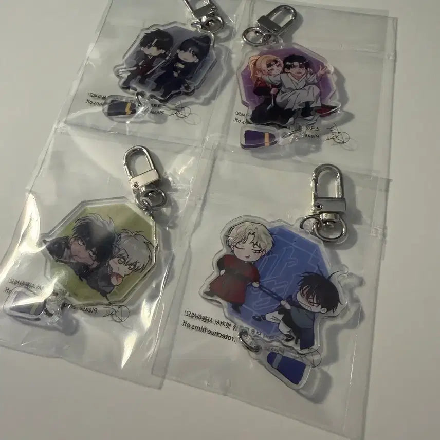[BUNJANG] SAHWA Collection Charm Keychain Photocard / 사화 컬포 컬렉션 포토카드 포카 테마 참 키링 양도 판매 물가의밤 페이백