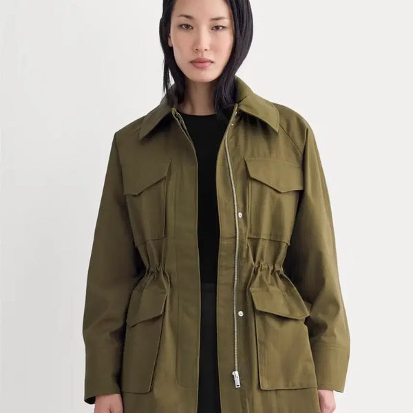 [BUNJANG] Everlane Khaki Field Jacket / Everlane 에버레인 야상 자켓 카키