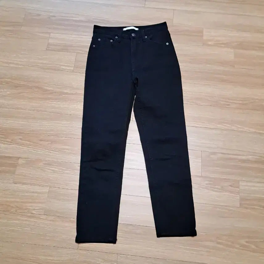 [BUNJANG] Black Denim Jeans / 블랙 데님 청바지