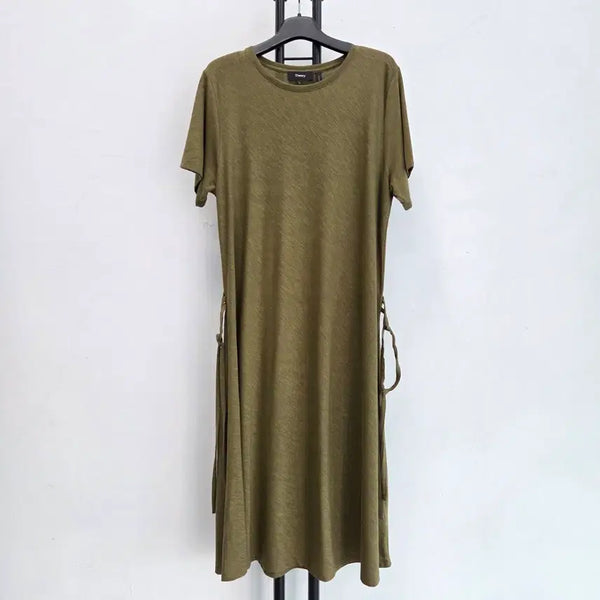 [BUNJANG] Theory Cotton Modal Blend Long Dress / 정품 띠어리 Theory 롱 원피스