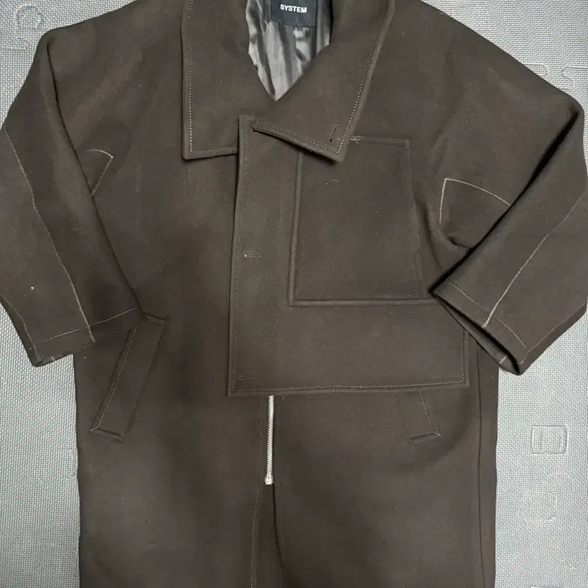 [BUNJANG] System Homme 21SS Wool Cashmere Blend Coat / 한섬 시스템옴므 21SS 울 캐시미어 혼방코트