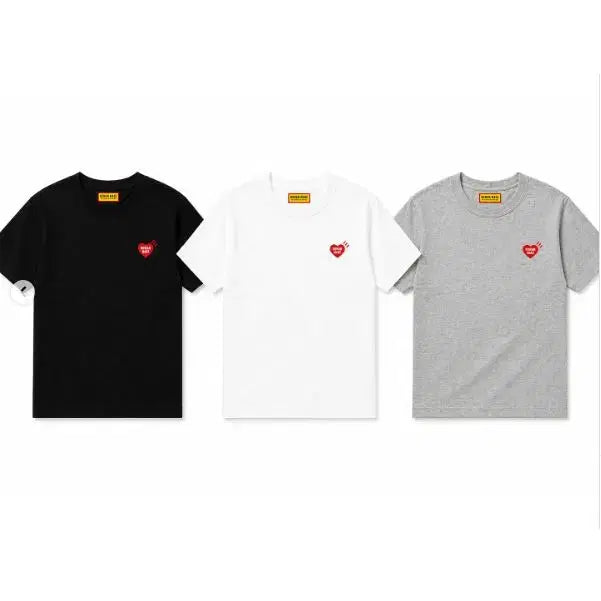 [BUNJANG] Human Made Heart Patch T-Shirt / 휴먼메이드 하트 패치 반팔티
