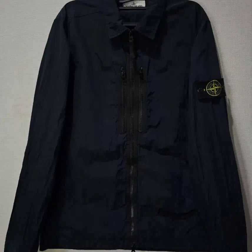 [BUNJANG] Stone Island Nylon Overshirt Jacket M / [정품/백화점판] 스톤아일랜드 나일론 오버셔츠 자켓 95/M
