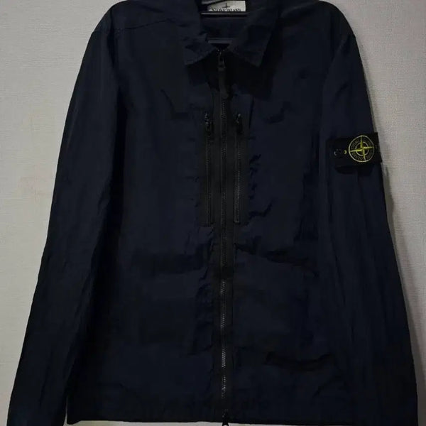 [BUNJANG] Stone Island Nylon Overshirt Jacket M / [정품/백화점판] 스톤아일랜드 나일론 오버셔츠 자켓 95/M