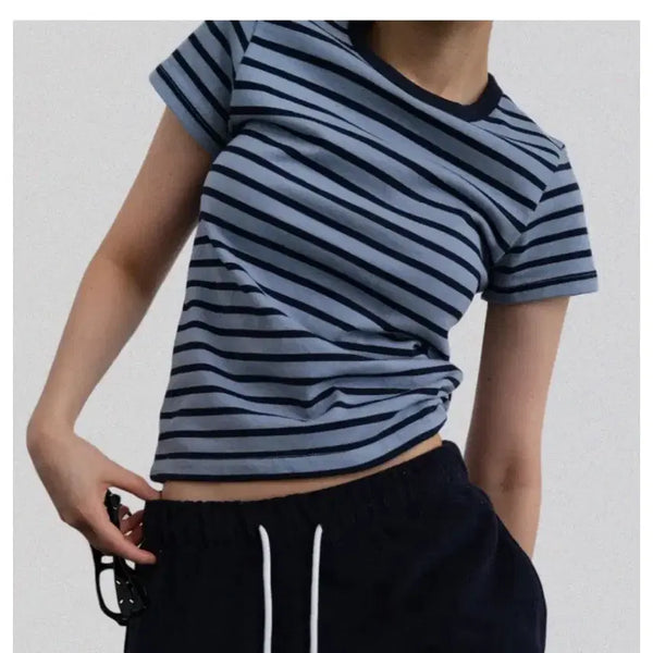 [BUNJANG] Autumn Little ST T-Shirt Navy M Size / 어텀 [made]리틀ST티셔츠 네이비 M사이즈