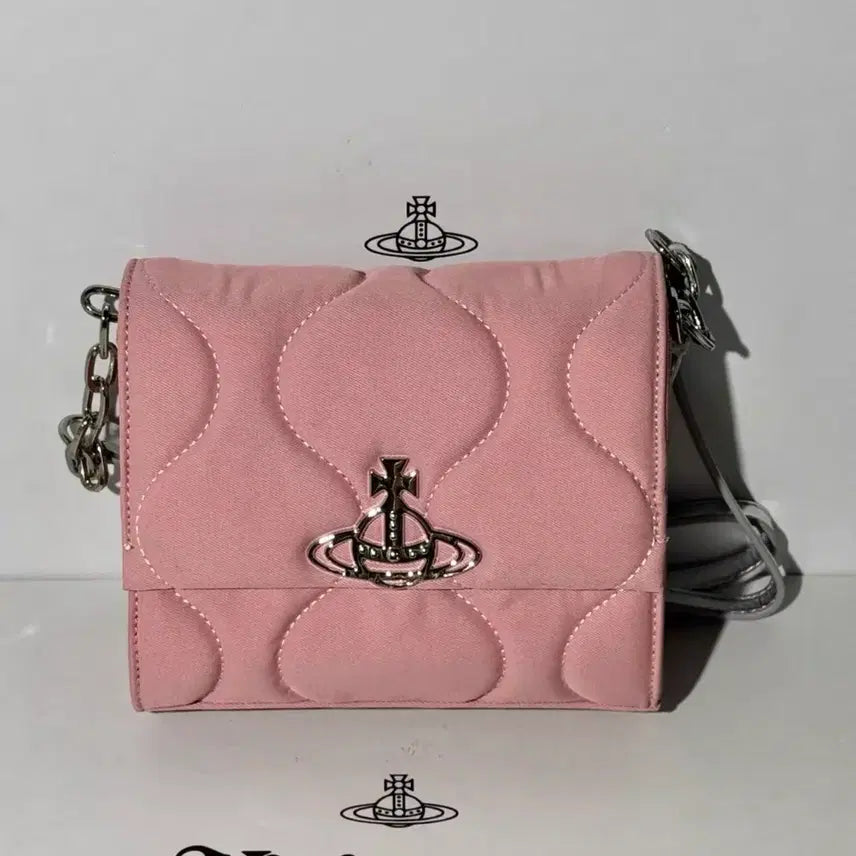 [BUNJANG] Vivienne Westwood Lucy Small Crossbody Bag Pink / 비비안웨스트우드 루시 스몰 크로스바디백 핑크
