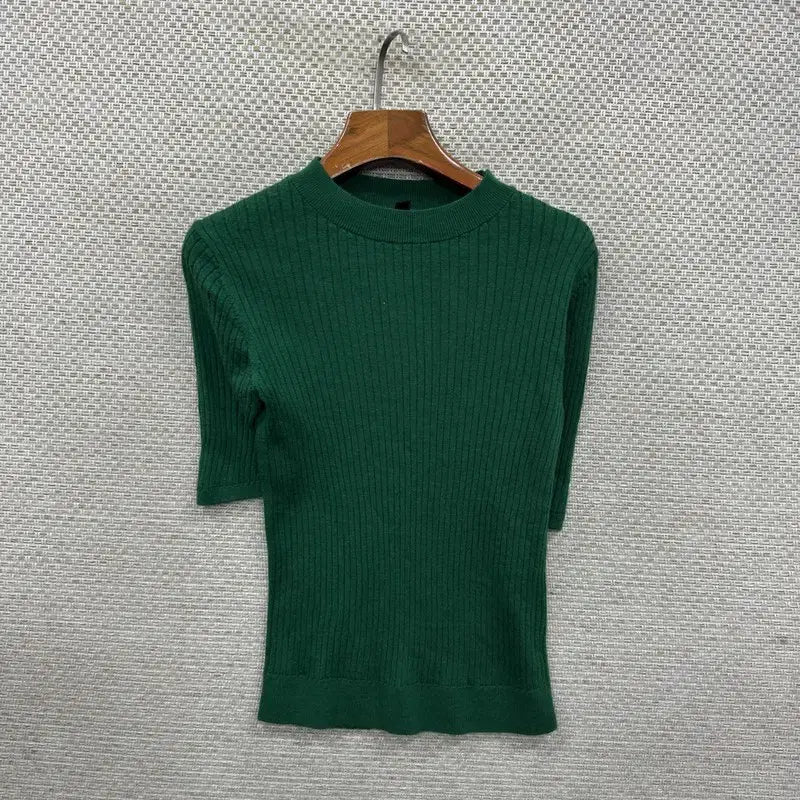[BUNJANG] Uniqlo Ribbed Wool Knit Sweater / 유니클로 골지 울 니트 L D02839