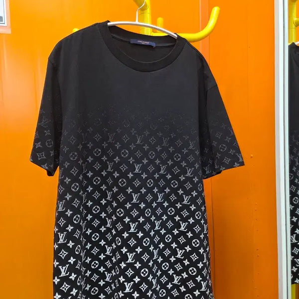 [BUNJANG] Louis Vuitton Monogram Short Sleeve T-Shirt Black XL / XL 정품 루이비통 모노그램 반팔 티셔츠 블랙