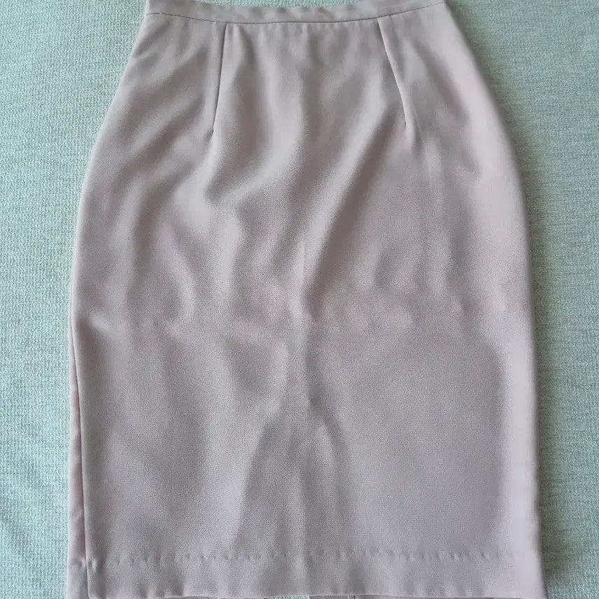 [BUNJANG] Women's H-Line Suit Skirt - Small, Pink Beige / 여성 H라인 정장 스커트 (1) 스몰 핑크베이지
