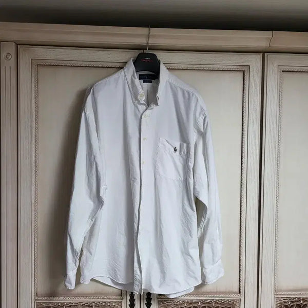[BUNJANG] Polo Ralph Lauren Oxford Big Shirt White XXL / 폴로 랄프로렌 big shirt 빅셔츠 옥스포스셔츠 남방 화이트 xxl