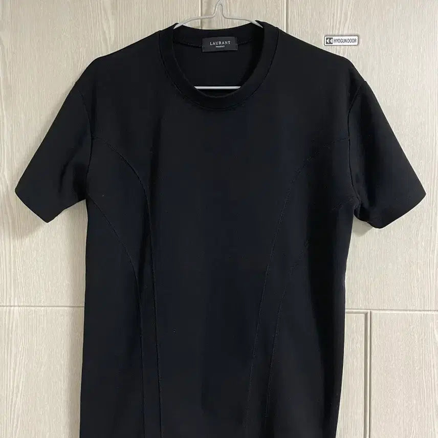 [BUNJANG] Curve Muscle Fit T-Shirt / [F]커브 머슬핏 반팔티