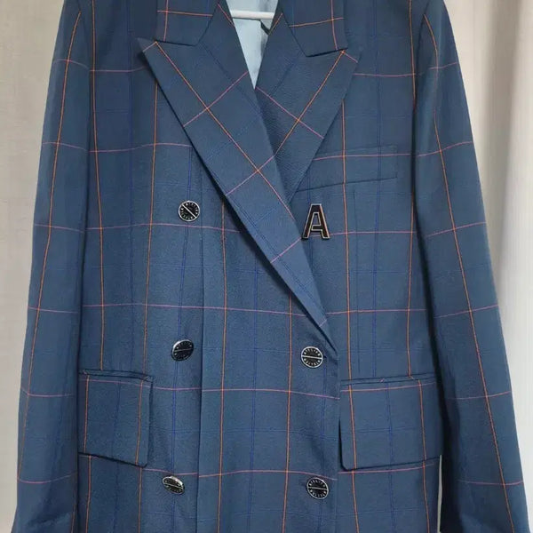 [BUNJANG] Lucky Chouette Atelier Oversized Fit Double-Button Jacket / 럭키슈에뜨 아뜰리에  오버핏 자켓