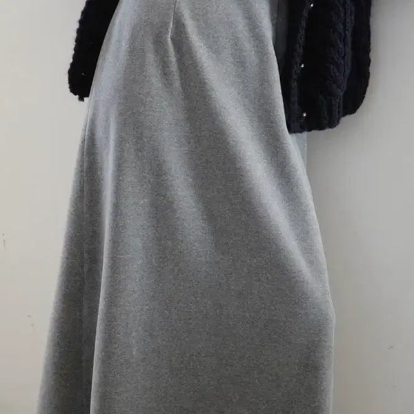 [BUNJANG] Modest Muse Velour Skirt Mélange / 모데스트무드 벨로아 스커트 멜란지 판매합니다