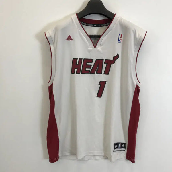 [BUNJANG] Adidas NBA Miami Heat Udonis Haslem Jersey XL / 아디다스 NBA 마이애미히트 보쉬 유니폼 [XL]