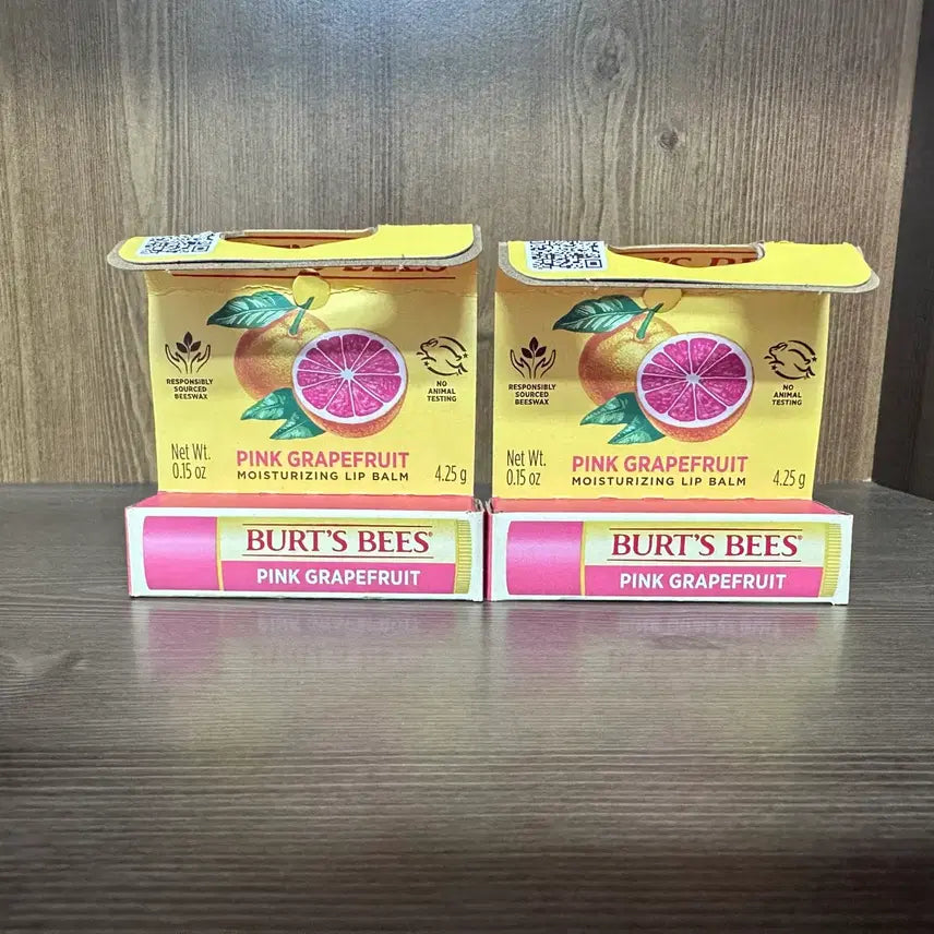 [BUNJANG] Burt's Bees Moisturizing Lip Balm - Grapefruit / 버츠비 립밤 자몽