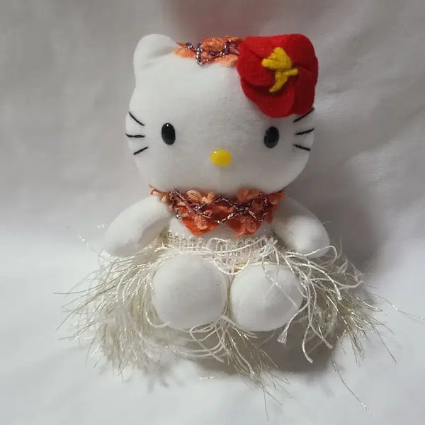 [BUNJANG] Classic Hawaii Kitty Plush Doll / 고전 하와이 키티 인형