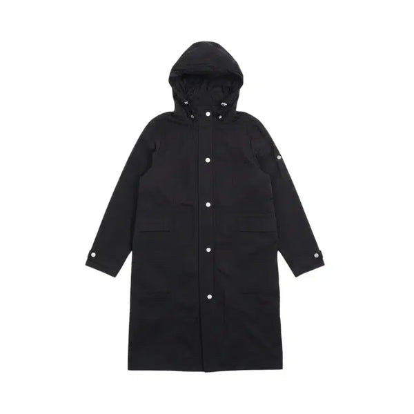 [BUNJANG] Giverny Women's Hooded Long Windbreaker Jumper (Size 55) / 여성55 / 지베르니 후디드 롱 바람막이점퍼BK 31-39