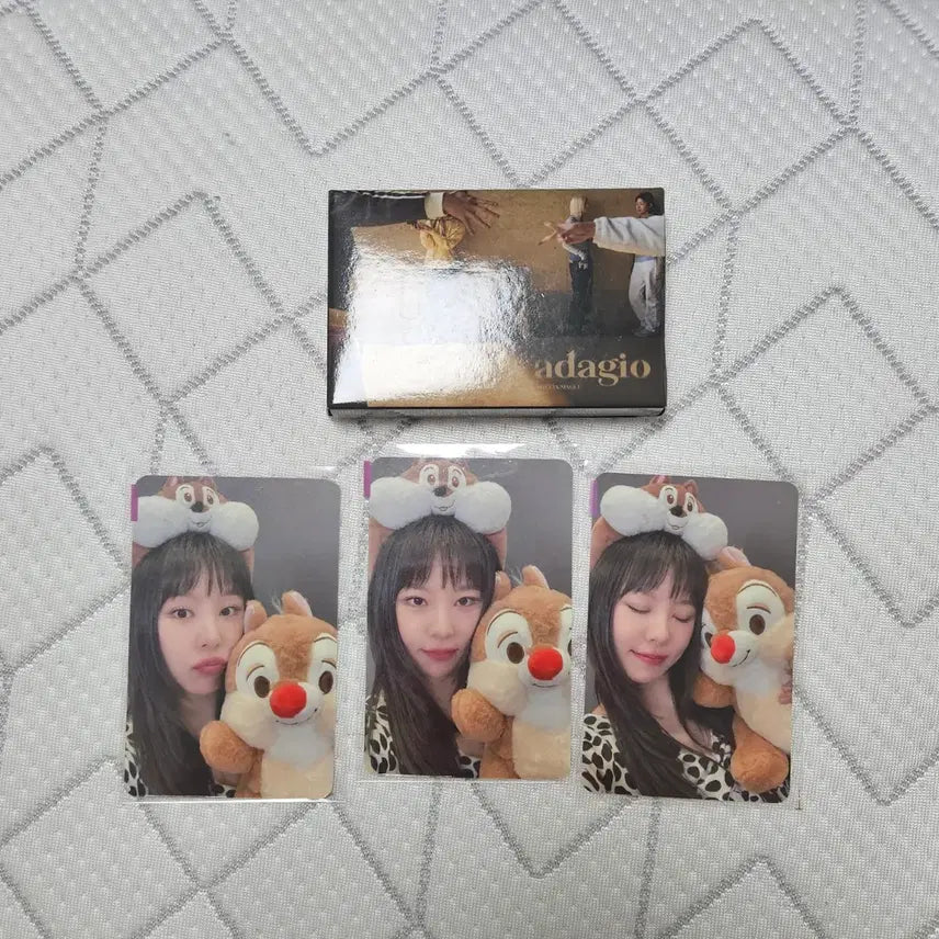 [BUNJANG] Mamamoo Wheein Apple Music POB Adagio Chip & Wheein Photocard / 마마무 휘인 애플뮤직 미공포카 영통특전 칩앤휘인 아다지오 adagio