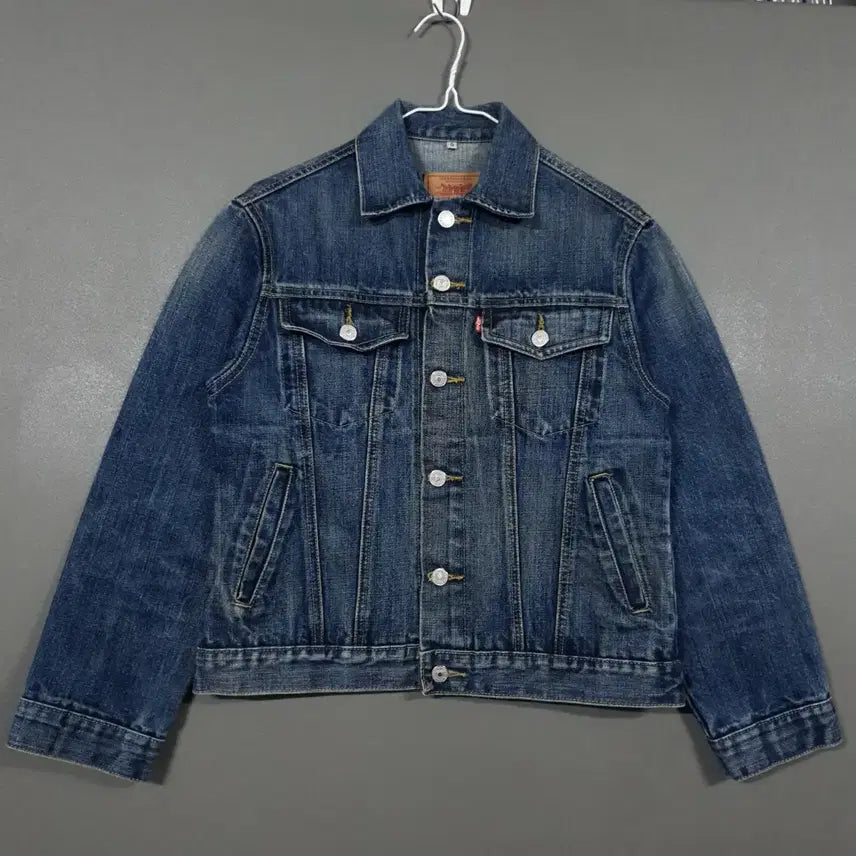 [BUNJANG] Levi's USA Big E Selvage Denim Jacket Vintage LVC Reproduction / S) 리바이스 USA 빅E 셀비지 데님 자켓 501 빈티지 LVC 복각
