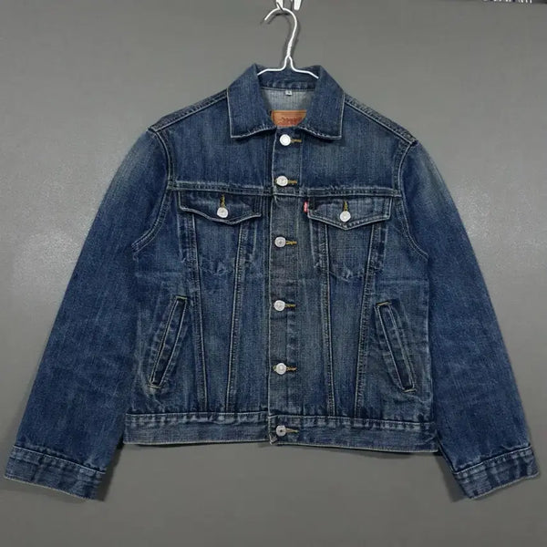 [BUNJANG] Levi's USA Big E Selvage Denim Jacket Vintage LVC Reproduction / S) 리바이스 USA 빅E 셀비지 데님 자켓 501 빈티지 LVC 복각
