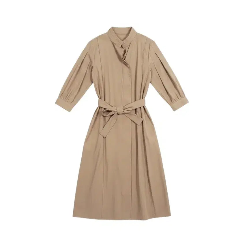 [BUNJANG] YESSE Belted Trench Dress (Women's Size 66) / 여성66 / 예쎄 트렌치 벨티드 원피스BG 31-42