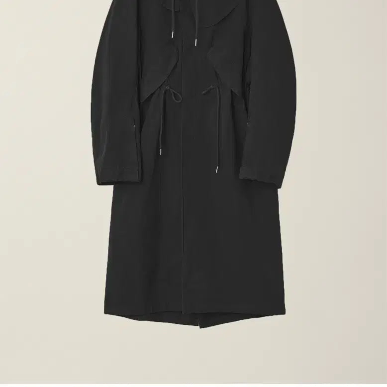 [BUNJANG] EE Garment Dyed Fishtail Jacket - Black / [새상품] EE 가먼트 피쉬테일 자켓 - 블랙M