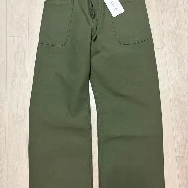[BUNJANG] HERILL Navy Utility Pants Olive Size 0 / 헤릴 네이비 유틸리티 팬츠 올리브 0사이즈