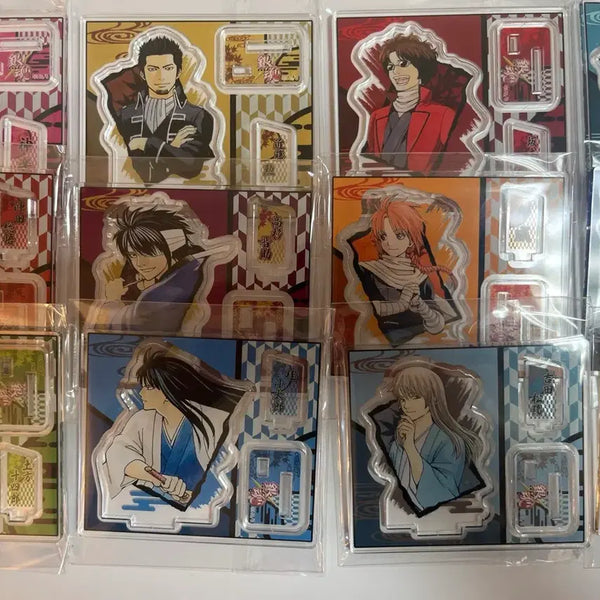 [BUNJANG] Gintama Original Art Diorama Acrylic Stand Set (12 Types) / 은혼 원화 피겨 디오라마 아크릴 12종 세트