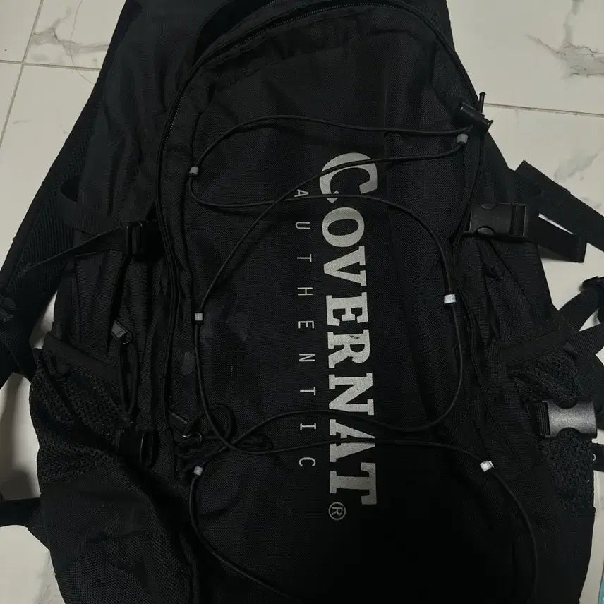 [BUNJANG] Covernat Black Backpack / COVERNAT 커버낫 블랙 백팩