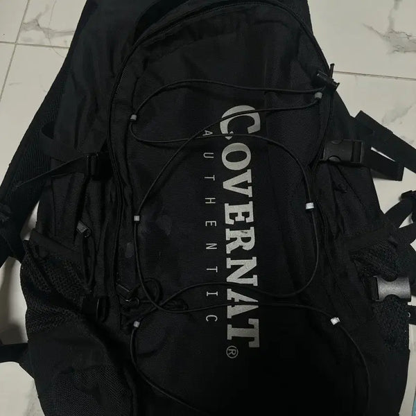 [BUNJANG] Covernat Black Backpack / COVERNAT 커버낫 블랙 백팩