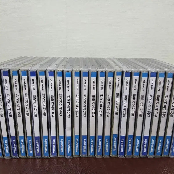 [BUNJANG] Various Artists Korean Music History Collection 1-24 CD Bundle Set / 한국 가요사 1-24집 CD 일괄