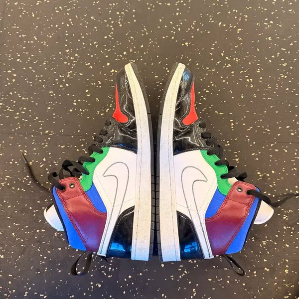 [BUNJANG] Nike Air Jordan 1 Retro Mid SE Premium Multicolor / 나이키 에어 조던1 레트로 미드 SE 프리미엄 멀티컬러