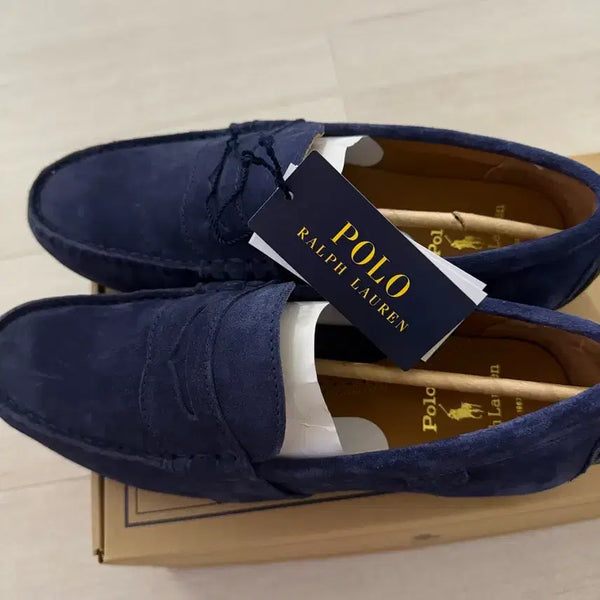 [BUNJANG] Ralph Lauren Suede Driving Shoes Navy / 랄프로렌 드라이빙 슈즈