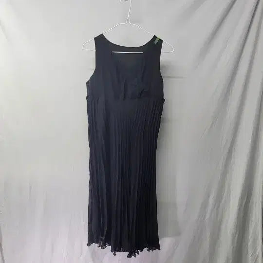 [BUNJANG] Black Pleated Long Dress (S/M) / 검정색 플리츠 롱 원피스 여러개 S M