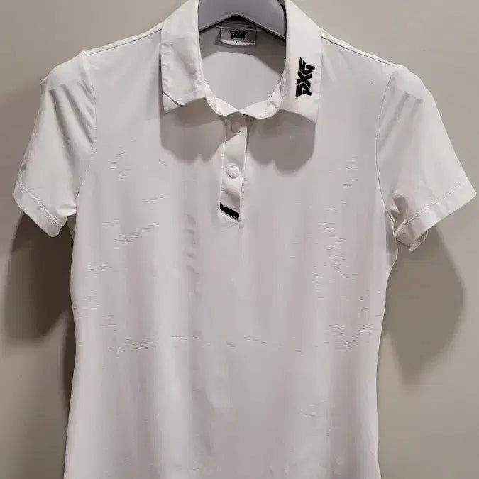 [BUNJANG] PXG Women's Short Sleeve Polo T-Shirt White / PXG 여성 화이트 반팔 폴로티