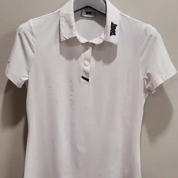 [BUNJANG] PXG Women's Short Sleeve Polo T-Shirt White / PXG 여성 화이트 반팔 폴로티