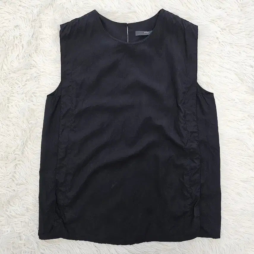 [BUNJANG] HANS STYLE Tencel Vest Black / HANS STYLE 테슬 조끼 블랙 텐셀