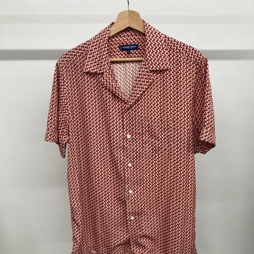 [BUNJANG] Frescobol Carioca Camp Shirt / 프레스코볼 카리오카 반팔 캠프셔츠 100